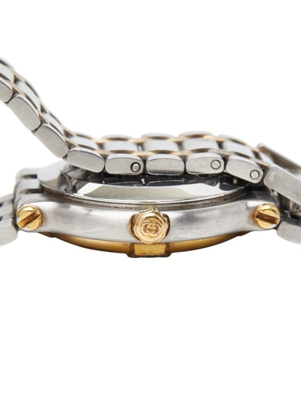 Gucci Watch Silver Gold Stainless Steel Plated - Picture 5 of 7